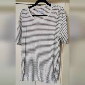 Banks Journal striped tee XL cotton/linen